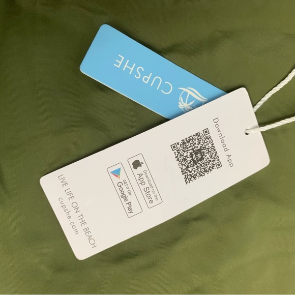 CUPSHE Olive Green Swimsuit - Picture 5 of 5